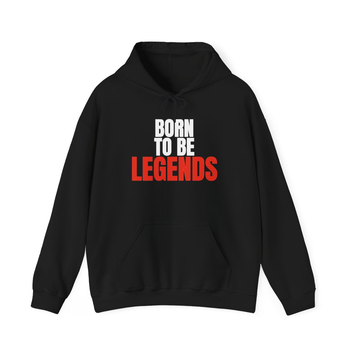 BORN TO BE LEGENDS Hoodie Black